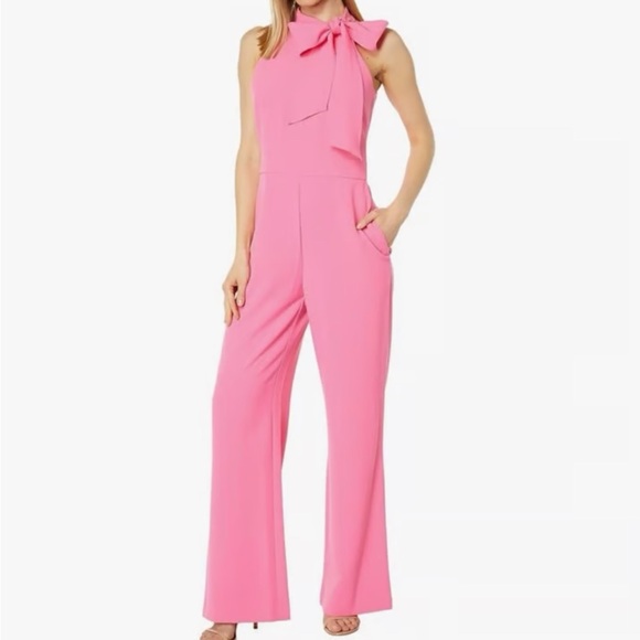 Vince Camuto Vibrant Pink Jumpsuit - Picture 1 of 3
